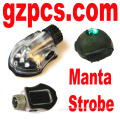 GZ330030 manta style airsoft/outdoor sports/ motorcycle led strobe light